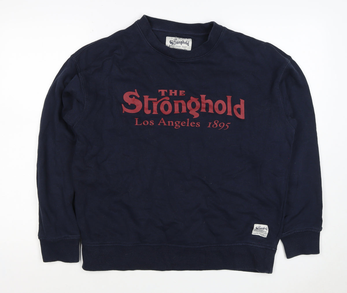 Stronghold Men's Navy M Graphic Print Los Angeles Pullover Sweatshirt