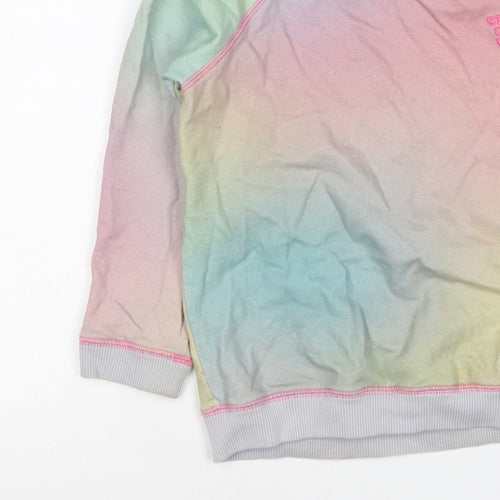Strong Girls Club Girls Multicoloured 7-8 Years Pullover Sweatshirt