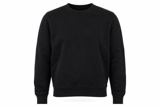 H&M Men’s Black M Regular Fit Crew Neck Pullover Sweatshirt