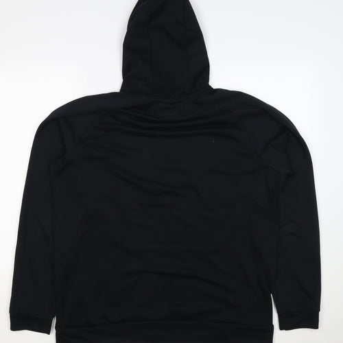 Nike Men's Black L Dri-FIT Swoosh Pullover Hoodie Sports