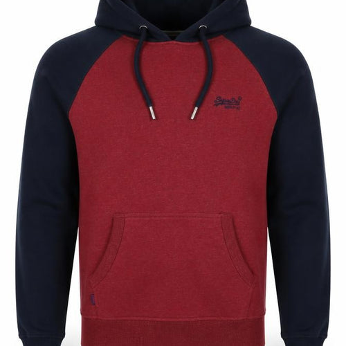 Superdry Men’s Multicoloured S Pullover Hoodie Logo Fleece