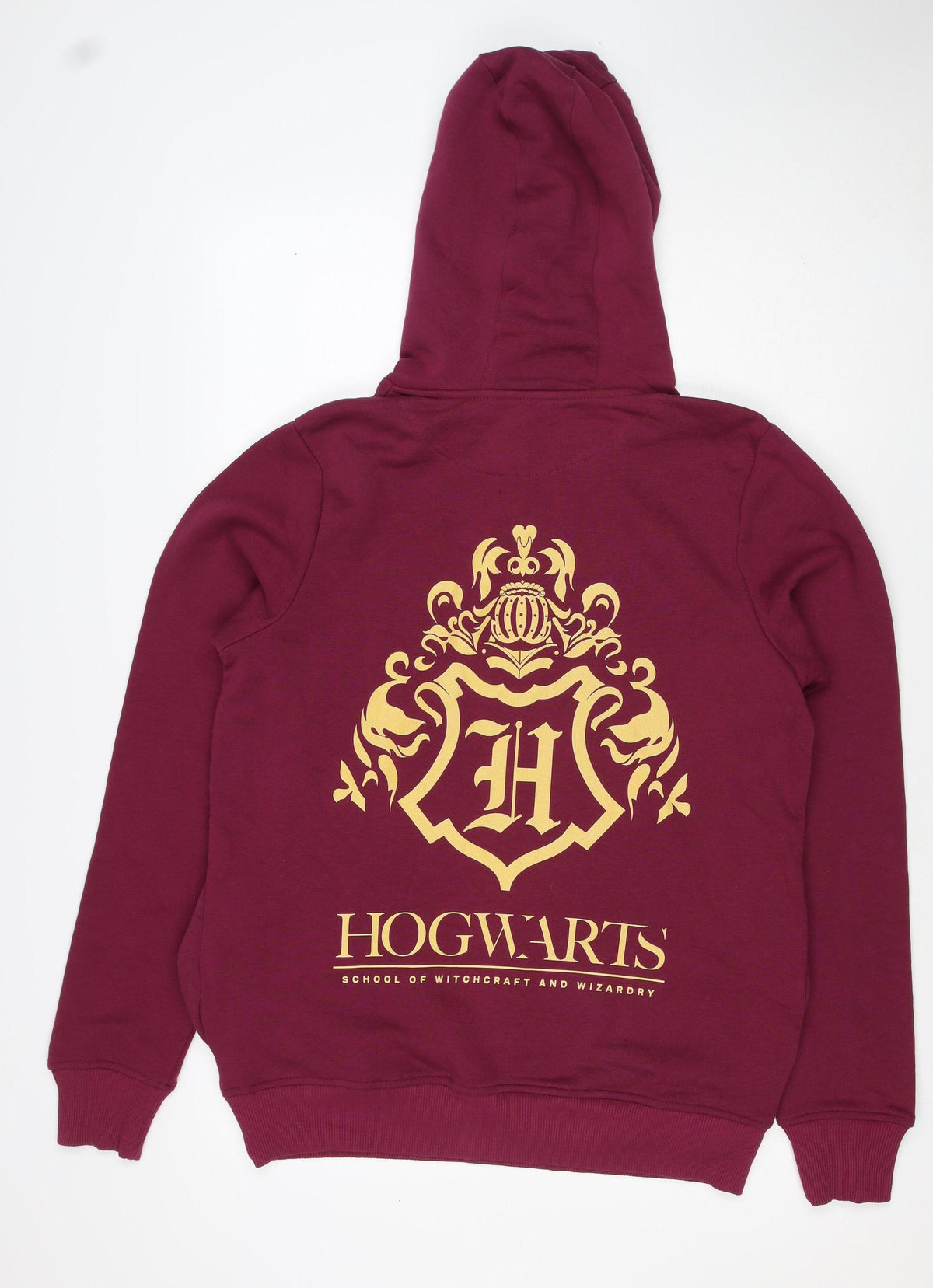Harry Potter Unisex Adults Red M Pullover Hogwarts Hoodie