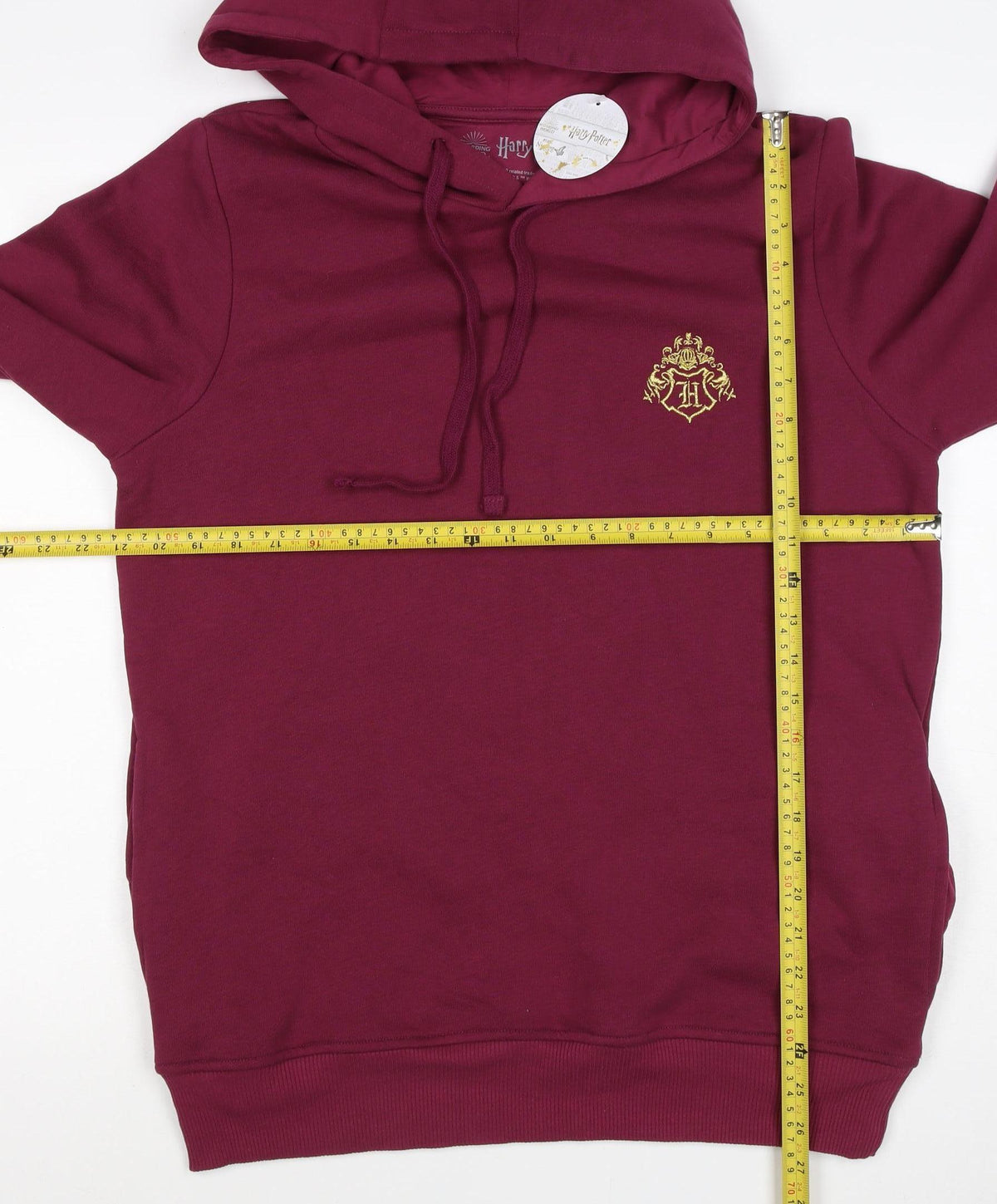 Harry Potter Unisex Adults Red M Pullover Hogwarts Hoodie