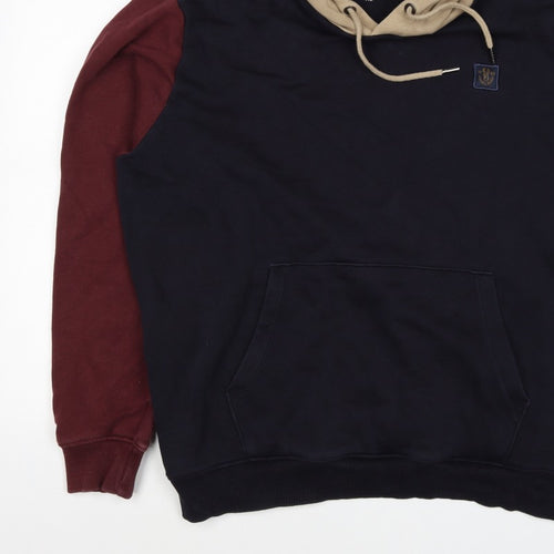 Next Men’s Multicoloured XL Pullover Hoodie College Logo