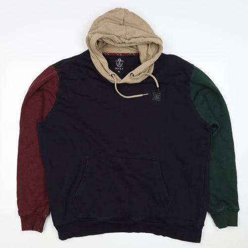 Next Men’s Multicoloured XL Pullover Hoodie College Logo