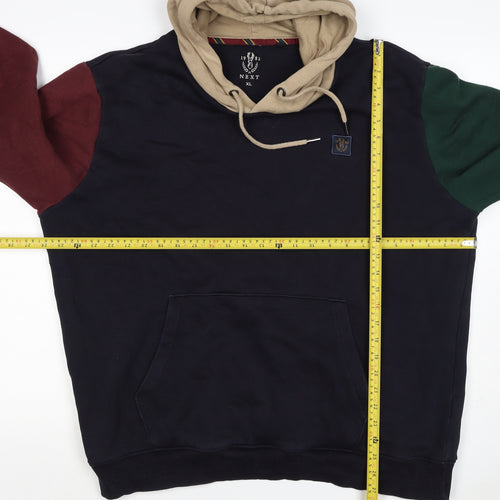 Next Men’s Multicoloured XL Pullover Hoodie College Logo