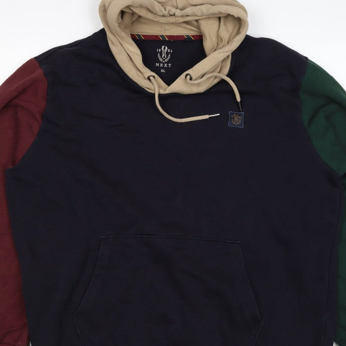 Next Men’s Multicoloured XL Pullover Hoodie College Logo