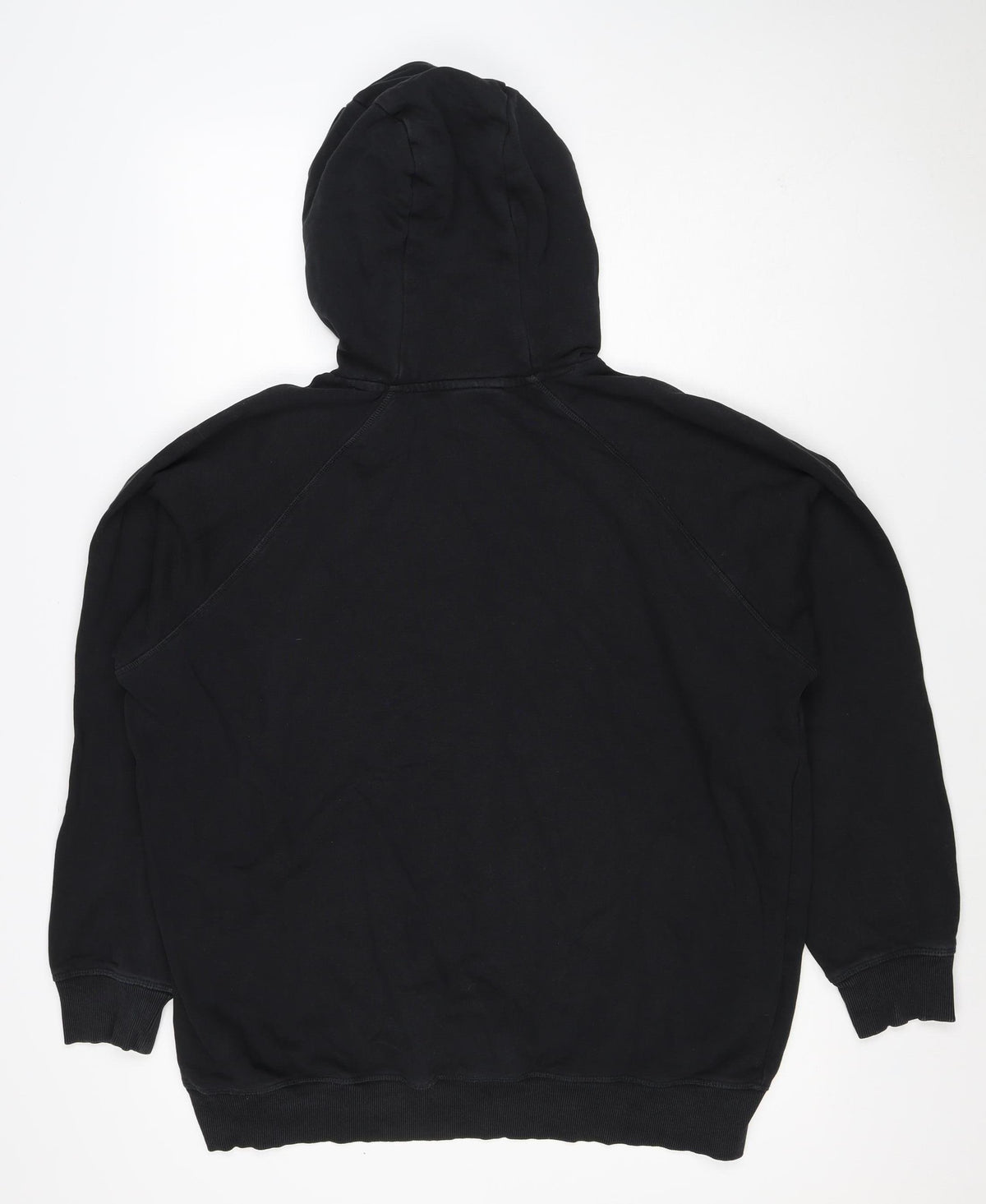 Gymshark Men’s Black XL Pullover Hoodie Logo Gym Training Pockets