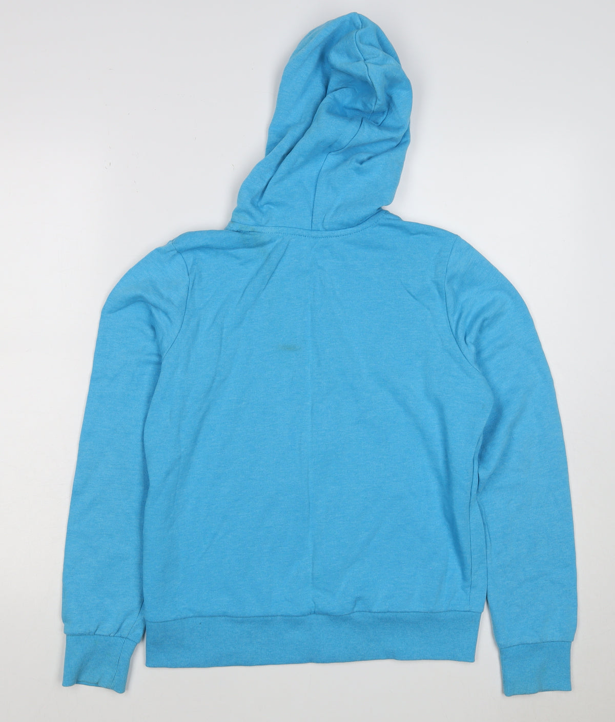 Divided by H&M Women Blue UK 10 Full Zip Hooded Cotton Hoodie
