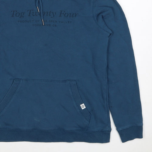 Tog Twenty Four Women’s Blue Size 10 Logo Pullover Hoodie
