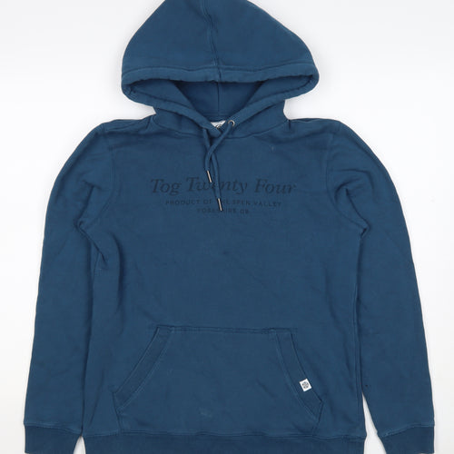 Tog Twenty Four Women’s Blue Size 10 Logo Pullover Hoodie