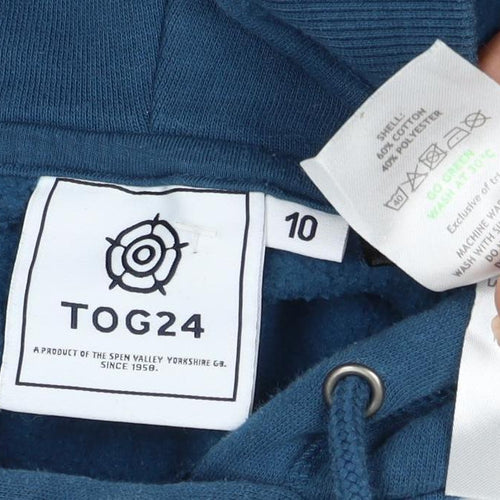 Tog Twenty Four Women’s Blue Size 10 Logo Pullover Hoodie