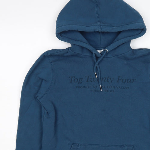 Tog Twenty Four Women’s Blue Size 10 Logo Pullover Hoodie