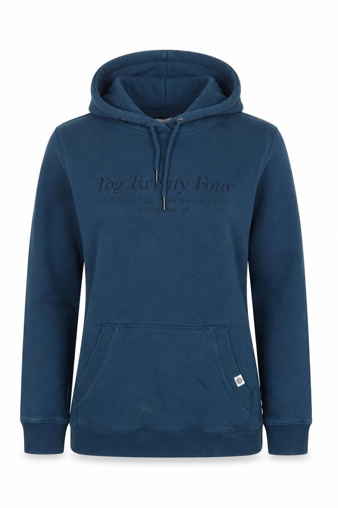 Tog Twenty Four Women’s Blue Size 10 Logo Pullover Hoodie