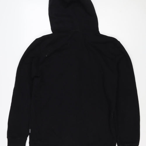 Only & Sons Men's Black M Full Zip Hooded Sweatshirt Pockets