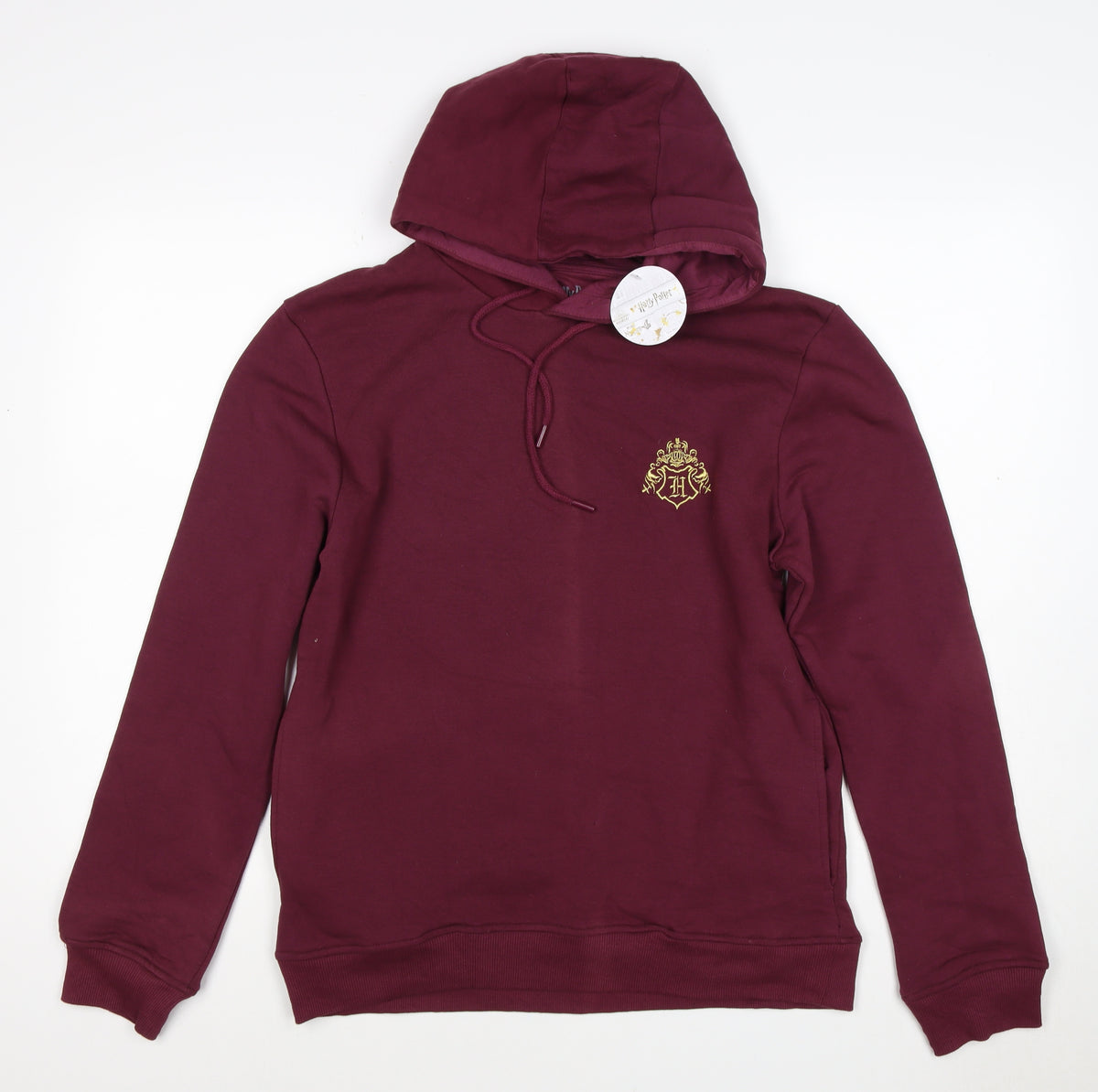 Wizarding World Men’s Red M Pullover Hoodie Harry Potter Hogwarts Graphic