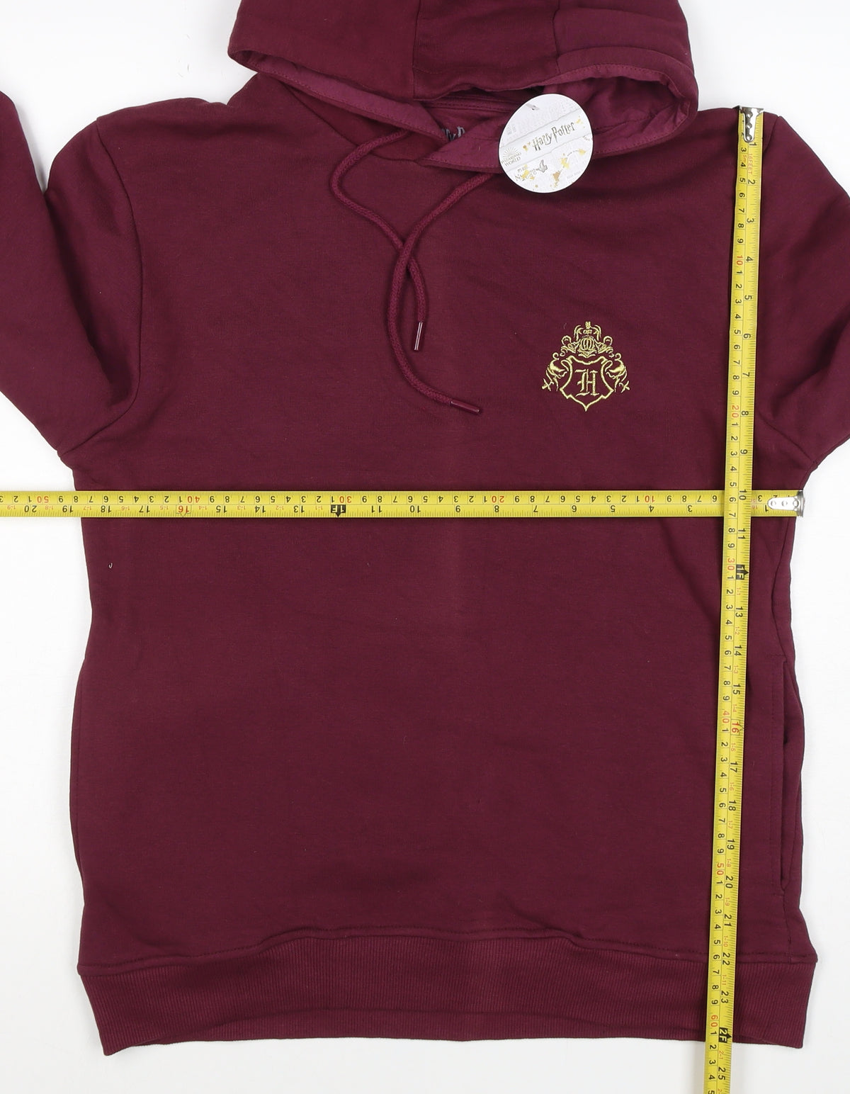 Wizarding World Men’s Red M Pullover Hoodie Harry Potter Hogwarts Graphic