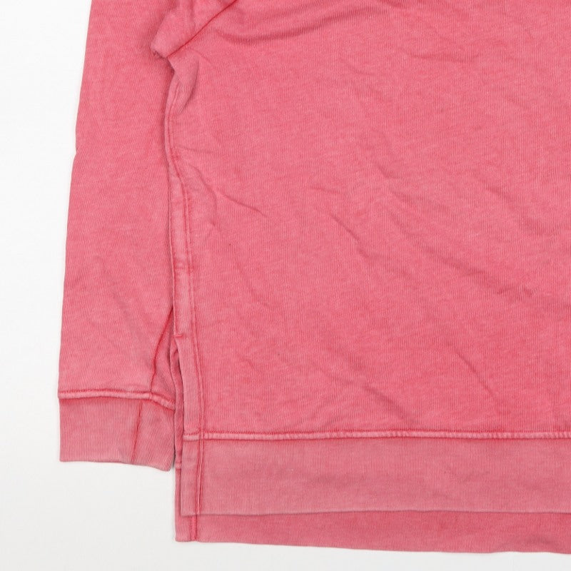 Gap Women’s Pink Size S Crew Neck Raglan Pullover Sweatshirt