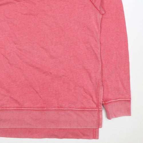 Gap Women’s Pink Size S Crew Neck Raglan Pullover Sweatshirt