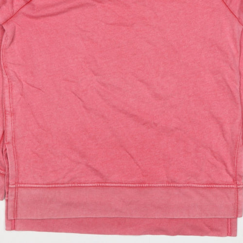 Gap Women’s Pink Size S Crew Neck Raglan Pullover Sweatshirt