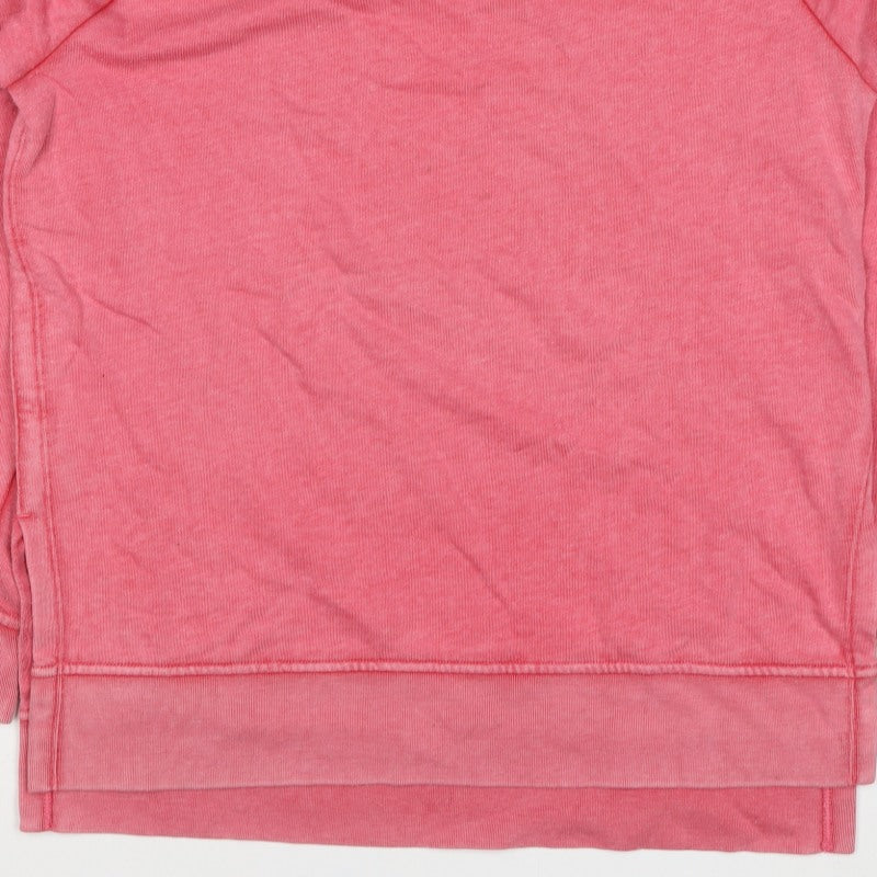 Gap Women’s Pink Size S Crew Neck Raglan Pullover Sweatshirt