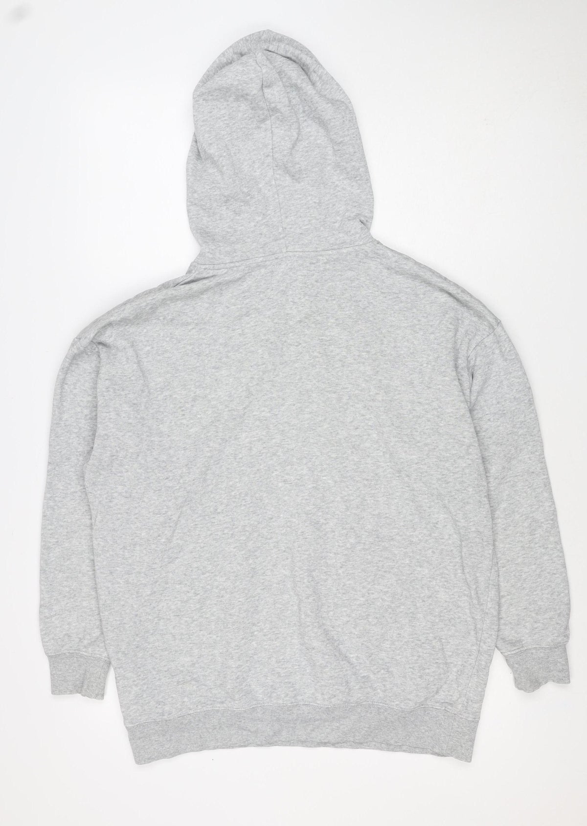 Pieces Men’s Grey S Pullover Hoodie Drawstring Kangaroo Pocket