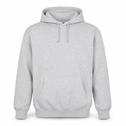 Pieces Men’s Grey S Pullover Hoodie Drawstring Kangaroo Pocket