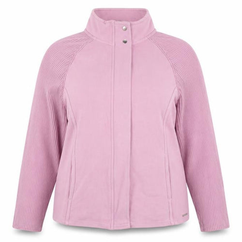 Next Women Pink UK 16 Basic Jacket Full Zip Ribbed Sleeves