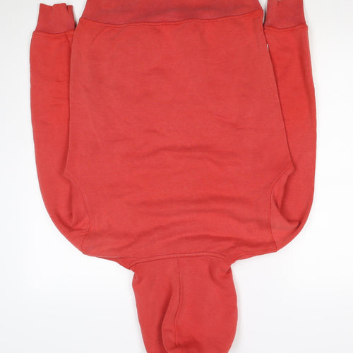 Nicce Men’s Red XS Pullover Hoodie Logo Drawstring Pockets