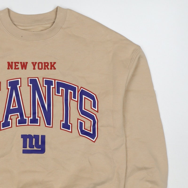 Additional view of NFL boys’ beige new york giants graphic print pullover sweatshirt 10-11 years
