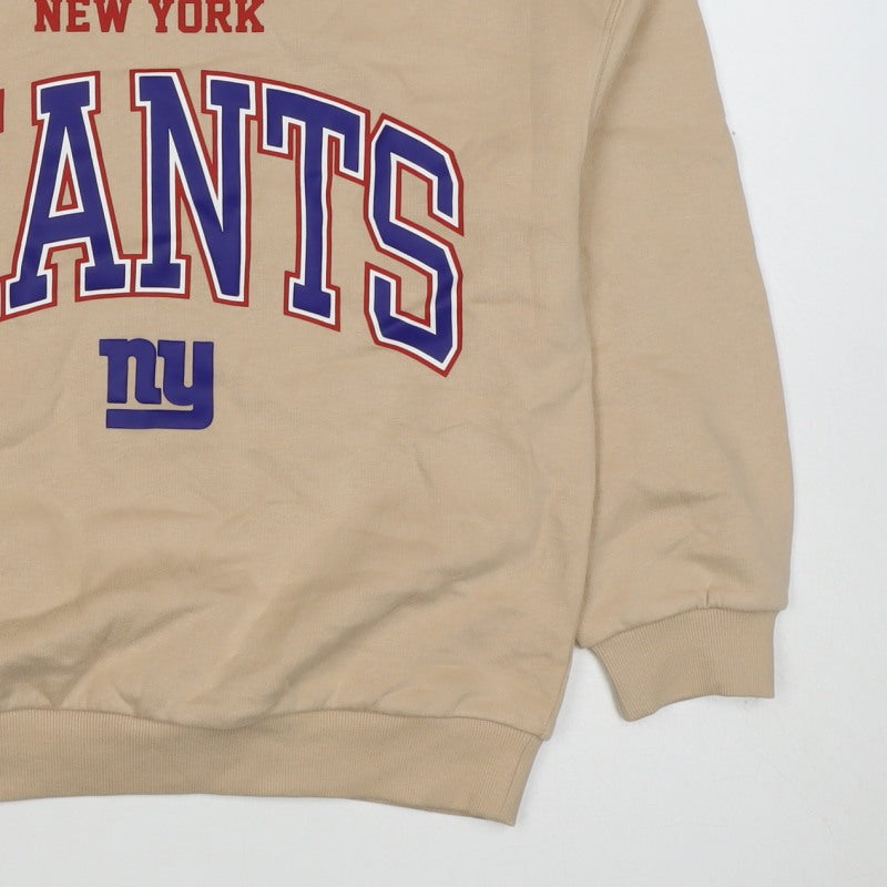 Additional view of NFL boys’ beige new york giants graphic print pullover sweatshirt 10-11 years