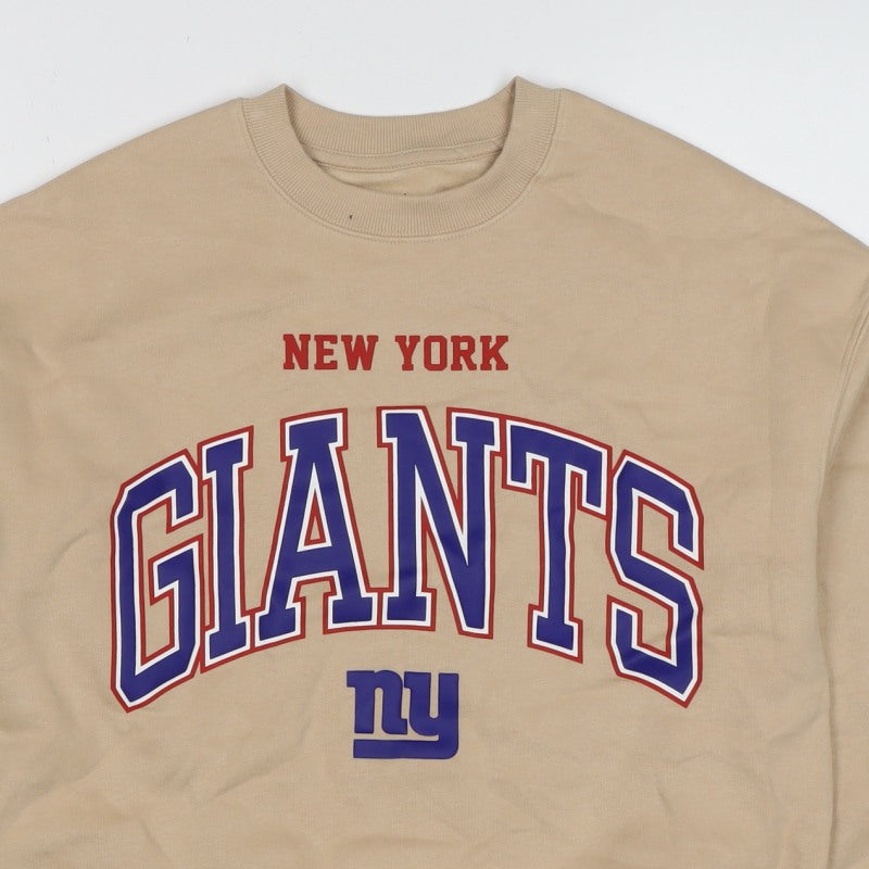 Additional view of NFL boys’ beige new york giants graphic print pullover sweatshirt 10-11 years