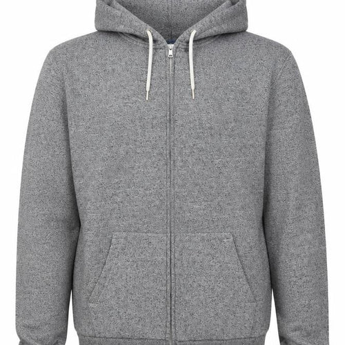 H&M Divided Men’s Grey M Full Zip Hooded Sweatshirt Cotton Blend