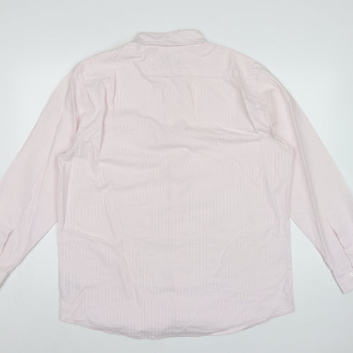 Debenhams The Collection Men’s Pink Stripe 16.5 Classic Fit Dress Shirt