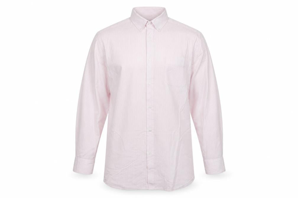 Debenhams The Collection Men’s Pink Stripe 16.5 Classic Fit Dress Shirt