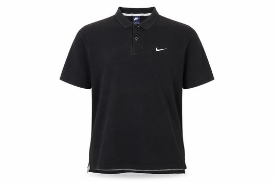 Nike Men’s Black XL Cotton Short Sleeve Logo Golf Polo Shirt