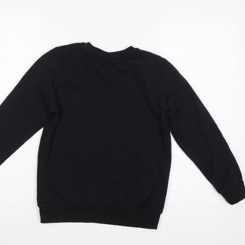 Fortnite Boys Black M Pullover Sweatshirt Graphic Print Long Sleeve