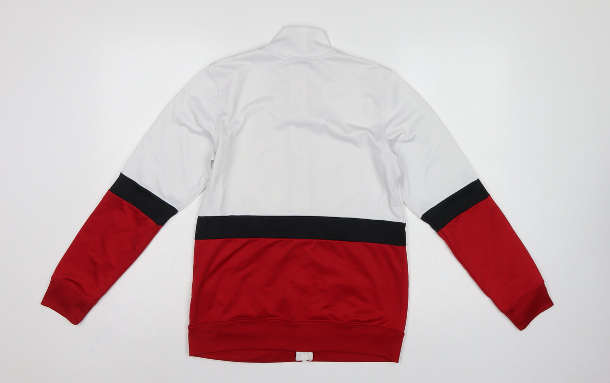 Jordan Boys Multicoloured 12-13 Years Full Zip Colourblock Sweatshirt