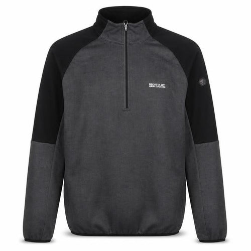Regatta Men’s Grey L 1/4 Zip High Neck Outdoor Pullover Sweatshirt