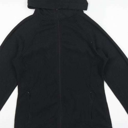 Peter Storm Women’s Black Size 10 Hooded Softshell Full Zip Jacket