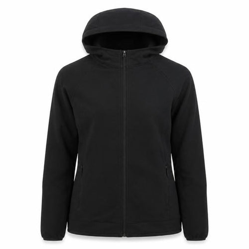 Peter Storm Women’s Black Size 10 Hooded Softshell Full Zip Jacket