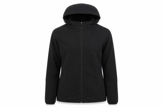 Peter Storm Women’s Black Size 10 Hooded Softshell Full Zip Jacket