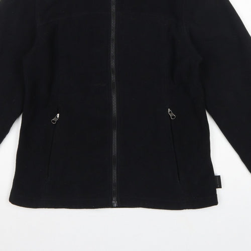 Decathlon Women’s Black M Fleece Full Zip Outdoor Jacket