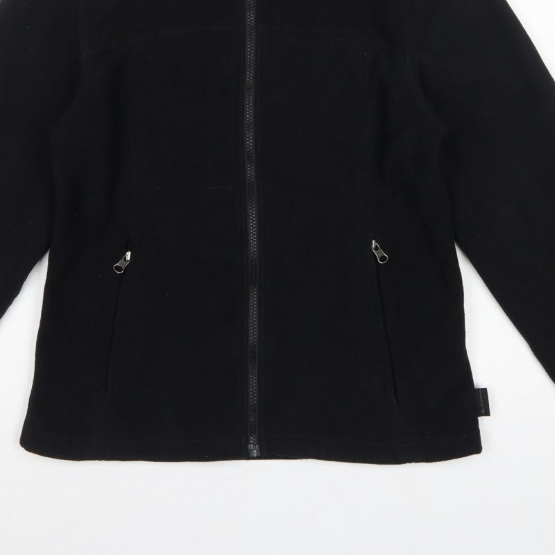 Decathlon Women’s Black M Fleece Full Zip Outdoor Jacket