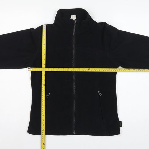 Decathlon Women’s Black M Fleece Full Zip Outdoor Jacket