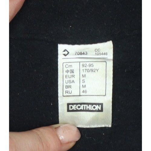 Decathlon Women’s Black M Fleece Full Zip Outdoor Jacket