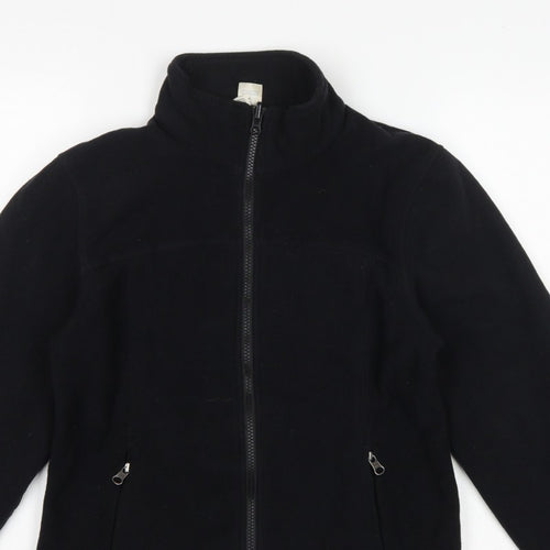 Decathlon Women’s Black M Fleece Full Zip Outdoor Jacket