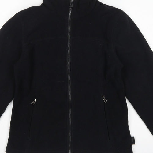 Decathlon Women’s Black M Fleece Full Zip Outdoor Jacket