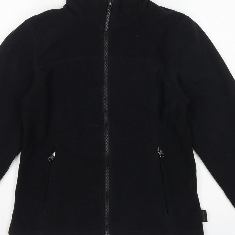 Decathlon Women’s Black M Fleece Full Zip Outdoor Jacket