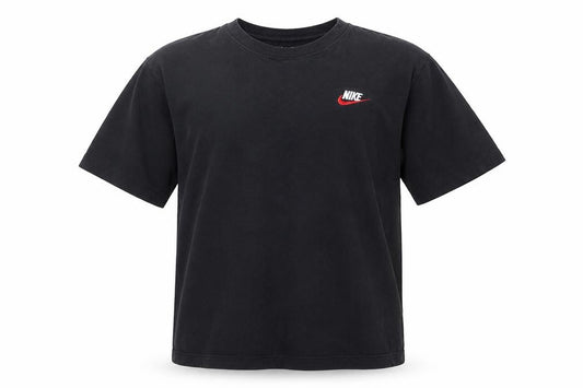 Nike Men’s Black M Crew Neck Cotton Logo Short Sleeve T-Shirt